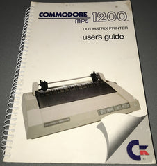 Commodore MPS-1200 Dot Matrix Printer User's Guide