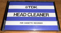 TDK Tape Head Cleaner / Cleaning Cassette
