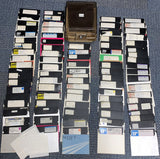 Over 85 used C64 / 128 diskettes   (Sold as blanks / re-usable)