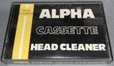 Alpha Tape Head Cleaner / Cleaning Cassette