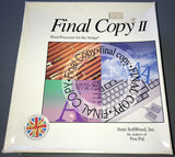 Final Copy II + Extras + Clipart   (Word Processor)