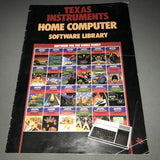 Texas Instruments Home Computer Software Library   (Catalog)