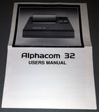 Alphacom 32 User's Manual