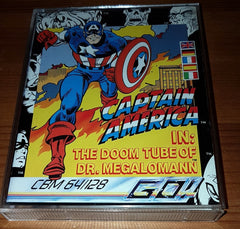 Captain America (In The Doom Tube Of Dr. Megalomann)