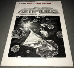 Atari 7800 Asteroids Manual
