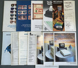 Various historical leaflets, Catalogues and pack-ins for the Acorn Computers Range