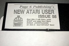 New Atari User - Coverdisk (Issue 58)